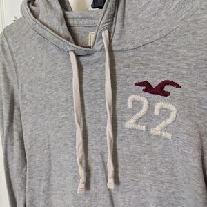 Hollister Heather Gray Hoodie